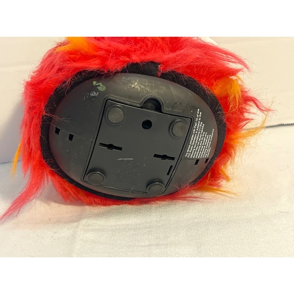 Grunies Monster Plush Toy Furball Character Red Yellow Fluffy - Picture 3 of 5